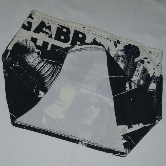 Vntg 90s Ramones "Gabba Hey" Mini Skirt - Picture 4 of 4